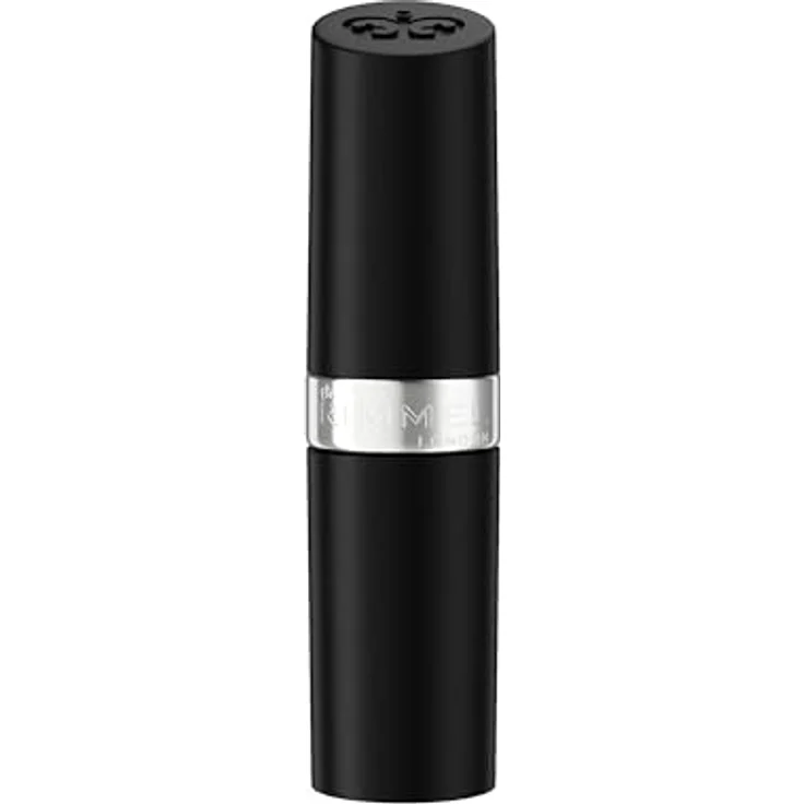 Rimmel London Lasting Finish 350 Pink Power Lippenstift, Satin, langanhaltend, feuchtigkeitsspendend, vegane Formel, 4 g – Bild 2