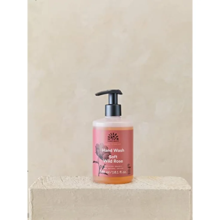 Urtekram Handseife - Feuchtigkeitsspendend - Soft Wild Rose - 300 ml, Vegan, Biologisch, Natürlichen Ursprungs – Bild 2