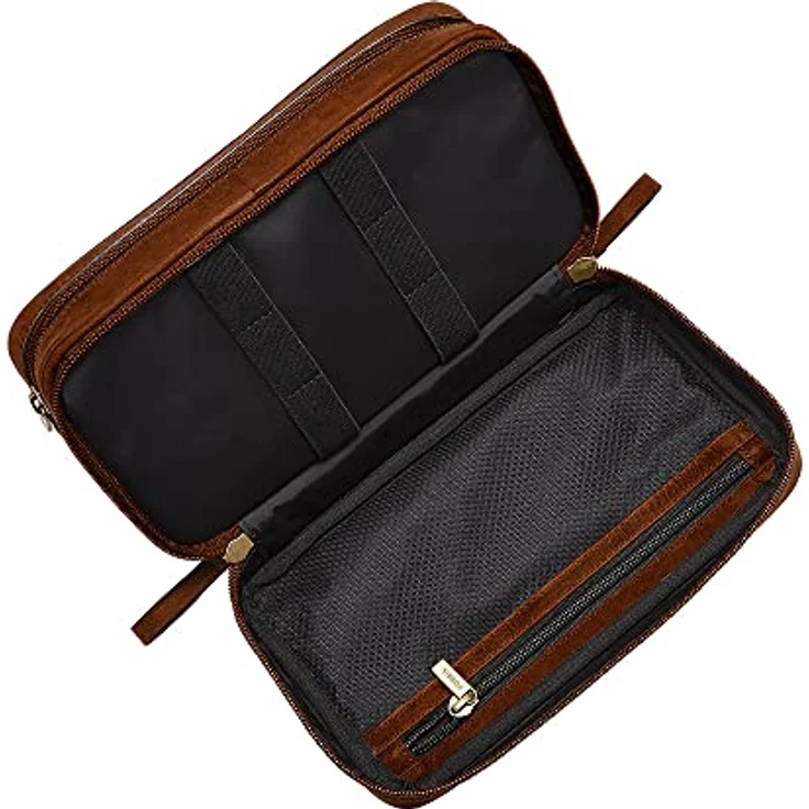 Fossil Tasche für Frauen Harper, Leder kleine Klappe Crossbody schwarz 22.86cm L x 6.985cm B x 17.145cm H ZB1565001 – Bild 2