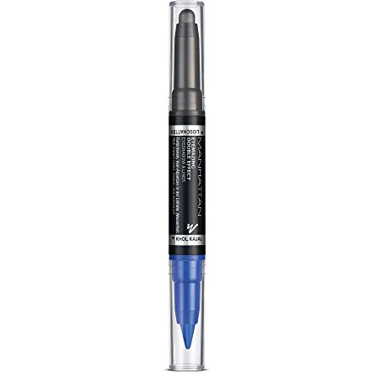 Manhattan Cosmetics Lidschatten Eyemazing Double Effect Eyeshadow & Line 1,6 g 004 Cobalt Storm – Bild 2