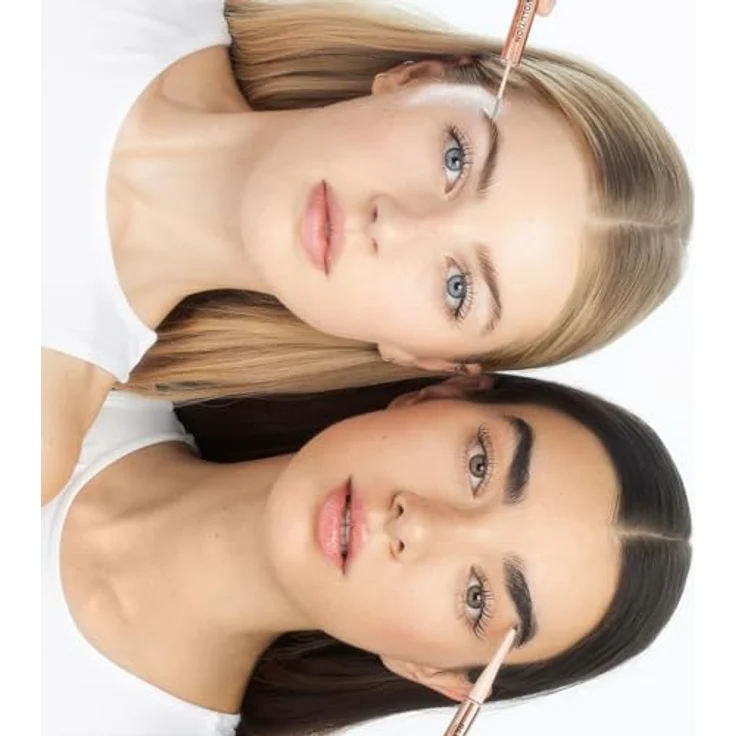 Makeup Revolution Fluffy Brow Filter Duo, Beidseitiger Augenbrauenstift für Fixation und Form, Farbton Blonde, 0.12 g – Bild 4