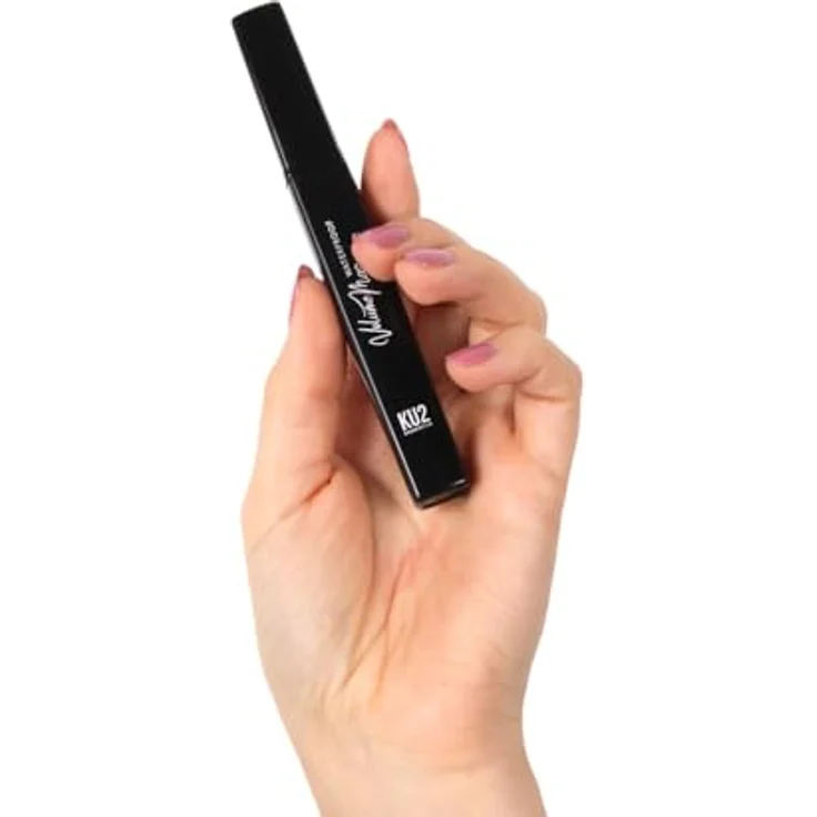 KU2 Cosmetics Wasserfeste Volumen Mascara, Schwarze Wimperntusche, 8,5 ml, Langanhaltend und Pflegend – Bild 4