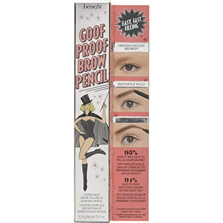 Benefit Augen Augenbrauen Augenbrauenstift Goof Proof Brow Pencil Nr. 04 Medium 0,34 g – Bild 2
