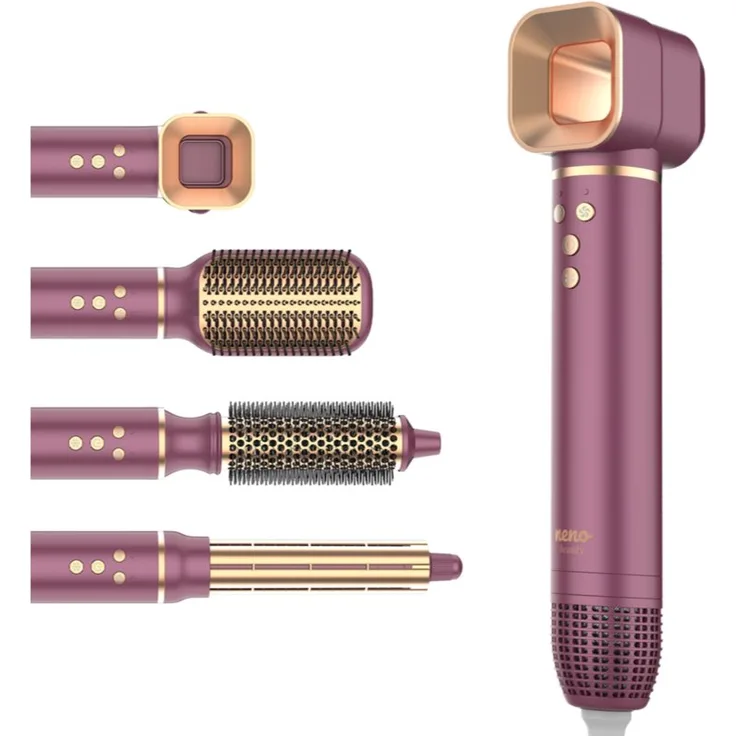 NENO Beauty Vio, Profi-Haartrockner mit Ionisator, Geschwindigkeits- und Temperaturregelung, ergonomisch und leicht