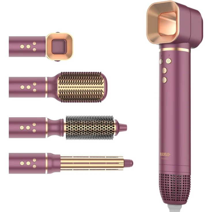 NENO Beauty Vio, Profi-Haartrockner mit Ionisator, Geschwindigkeits- und Temperaturregelung, ergonomisch und leicht