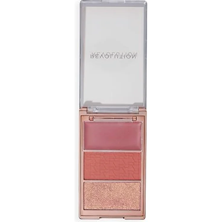 Revolution Icon Palette Blush, 2,8 g, Rouge für einen makellosen Teint – Bild 3