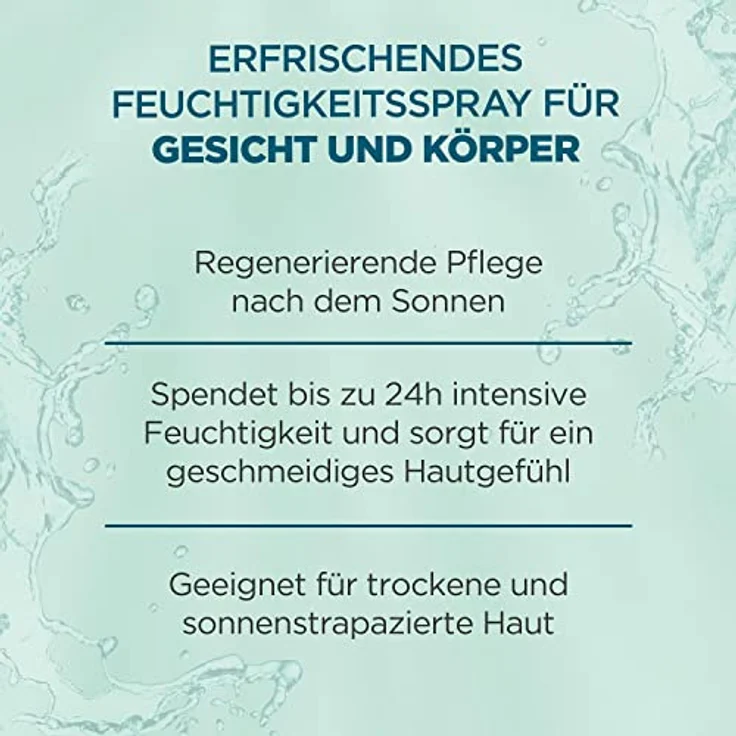 Garnier Ambre Solaire Garnier Ambre Solaire Feuchtigkeits-Spray After Sun Spray 200 ml – Bild 2