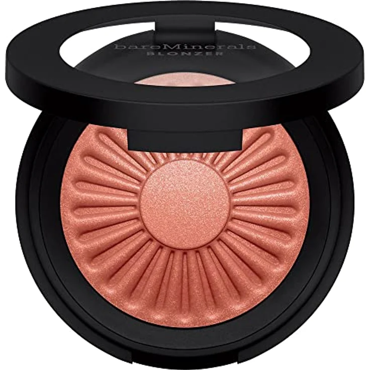 bareMinerals Rouge Gen Nude Blonzer Blush Damen 3,8 g, 2-in-1 Blush + Bronzer mit mineralischen Pigmenten, Farbe: Kiss of Pink – Bild 1