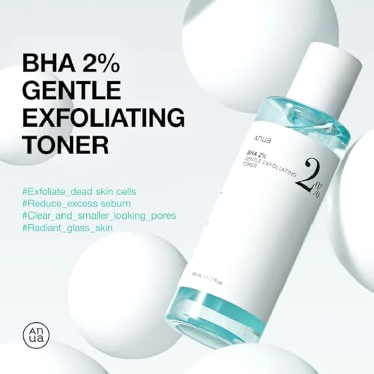 Anua BHA 2% Gentle Exfoliating Toner, sanftes Peeling-Tonikum für problematische Haut und Akne, 150 ml – Bild 2