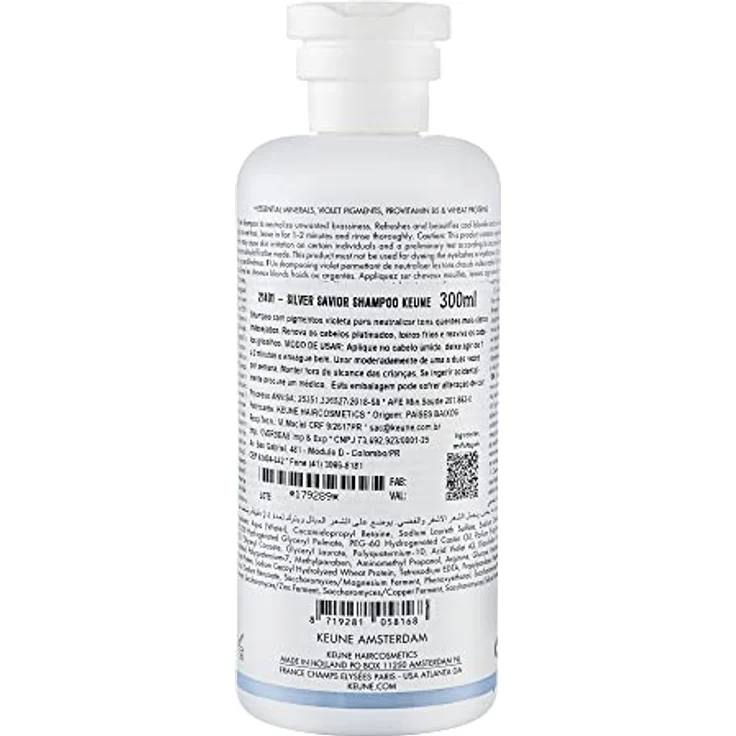 Keune Shampoo Care Line Silver Savior Shampoo 300 ml – Bild 4