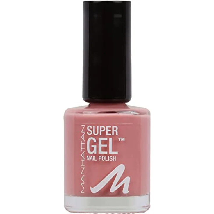 Manhattan Super Gel Nagellack – Gel Maniküre Effekt ganz ohne UV Licht – Pinker Nail Polish mit bis zu 14 Tagen Halt – Farbe Pop Princess Pink 240 – 1 x 12ml – Bild 2