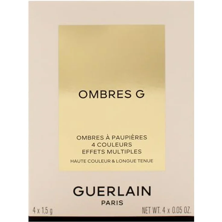 GUERLAIN Ombres G Eyeshadow Palette, Lidschatten mit 4 Finishes und intensiven Pigmenten, 6 g – Bild 8