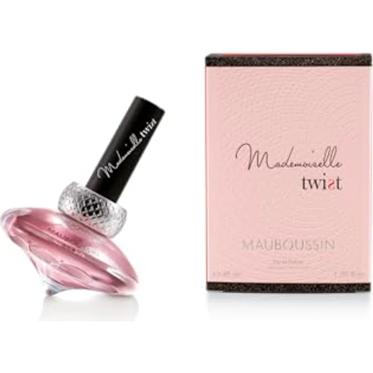 Mauboussin - Mademoiselle Twist - Eau De Parfum für Damen - 40ml - Blumig, Orientalisch & Gourmandig - Facettierter Flakon-Toupie – Bild 1
