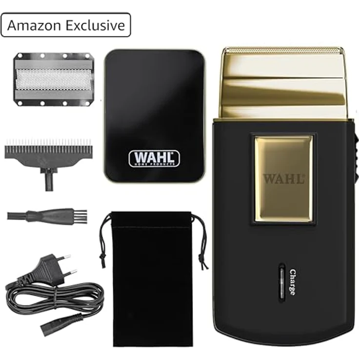 Wahl Reiserasierer Herrenrasierer Travel Shaver Gold Edition – Bild 3