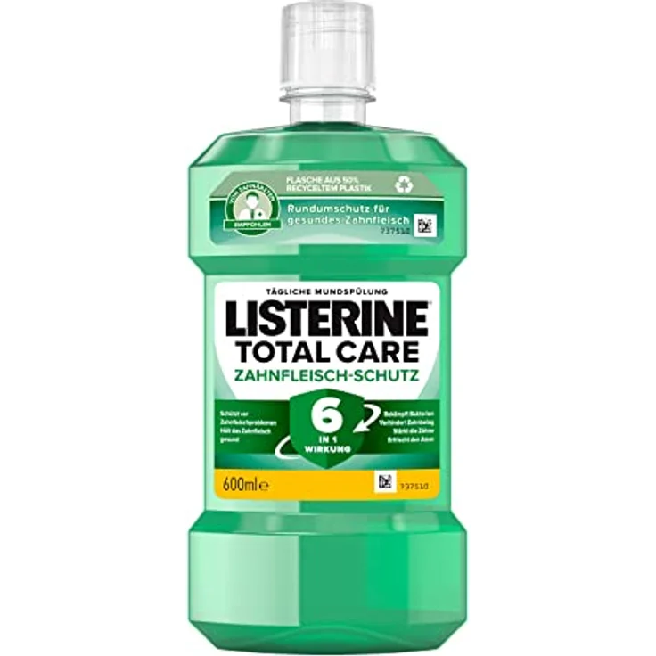 Listerine Total Care Zahnfleich-Schutz Mundspülung 600 ml – Bild 1