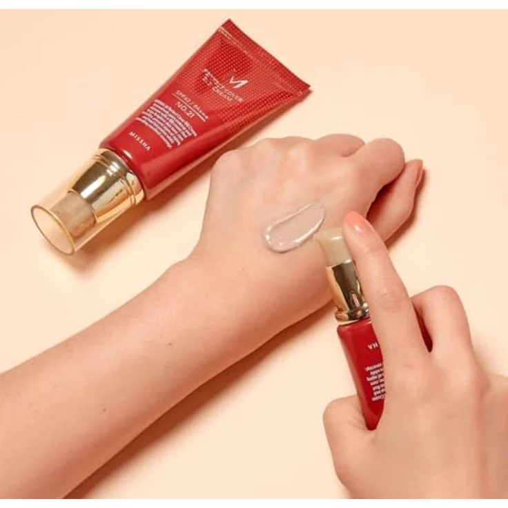 Missha M Perfect Cover BB Cream, Multifunktions-BB-Creme Nr. 23 Natural Beige, SPF 42, 20 ml – Bild 6