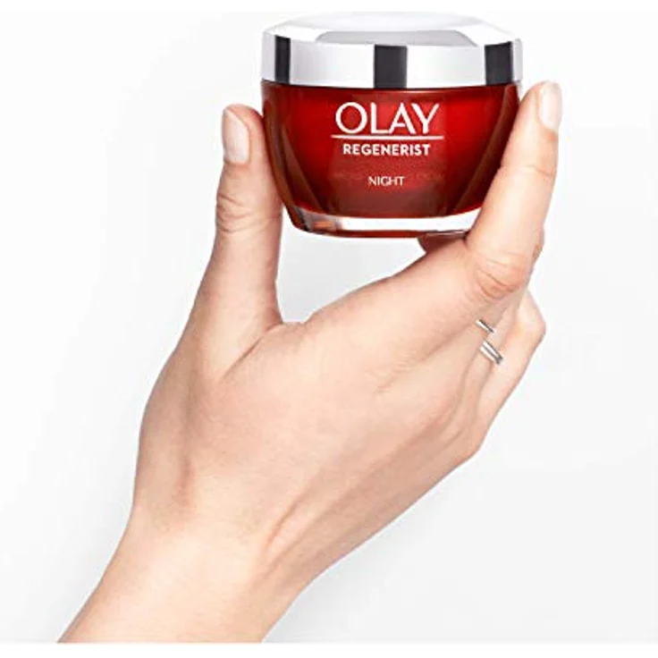 Olay Regenerist 3 Point Age Defying Nachtcreme, intensive Anti-Aging Formel, 50ml, ohne Parfüm – Bild 5
