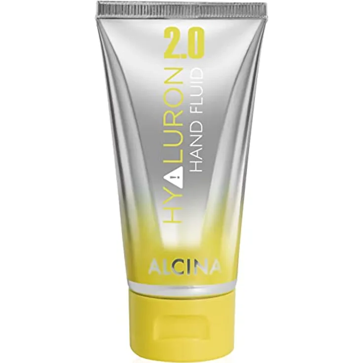 ALCINA Hyaluron 2.0 Hand Fluid - 1 x 50 ml - Leichte, feuchtigkeitsspendende Handcreme mit Hyaluronsäure - Für sichtbar ebenmäßige und fühlbar zarte Hände