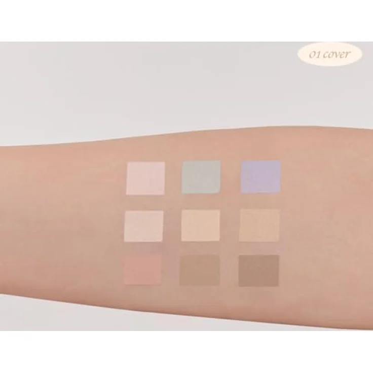 Dasique Pro Concealer Palette, Concealer für Hautmakel, Farbton 01 Cover, 8 g, hochpigmentierte Formel mit mittlerer Deckkraft – Bild 7