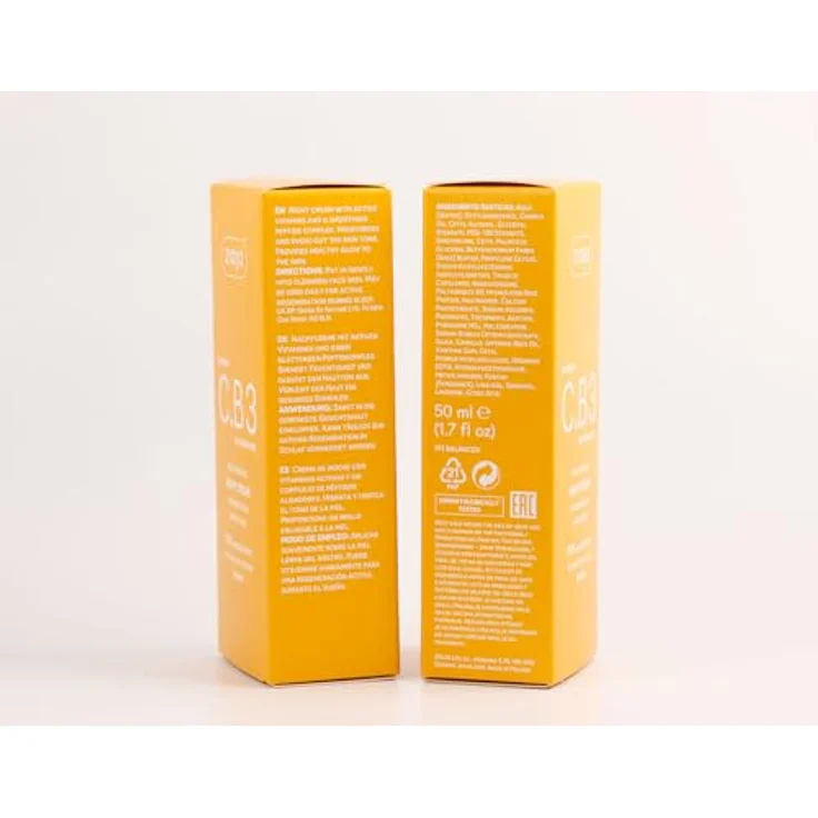 Ziaja Vitamin C.B3 Niacinamid Nachtcreme, 50 ml - Aktive Vitamin-infundierte Formel, spendet Feuchtigkeit und gleicht den Hautton aus, gesunder Glanz, geeignet für verschiedene Hauttypen – Bild 4
