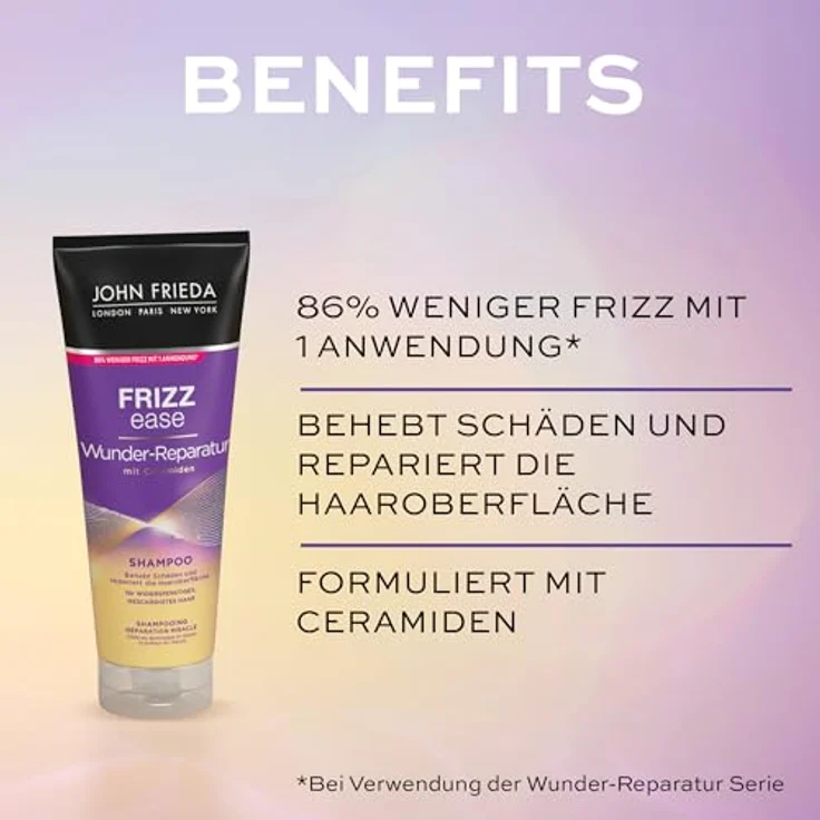 John Frieda Frizz Ease Wunder Reparatur Shampoo 250 ml – Bild 5