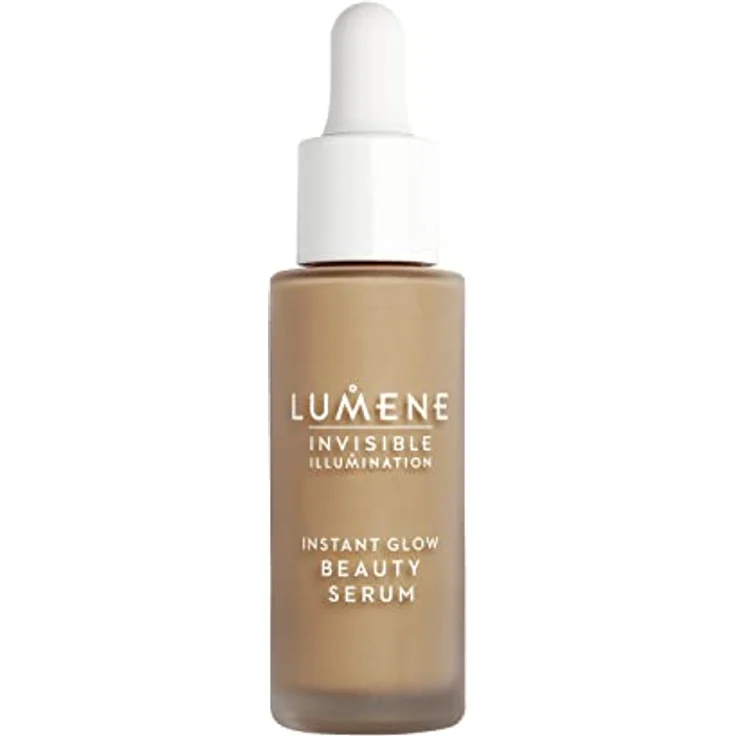 Lumene Invisible Illumination Glow Beauty Serum Flüssige Foundation, vegane Formel mit leichter Deckkraft und nordischem Weidenröschen, 30 ml – Bild 1
