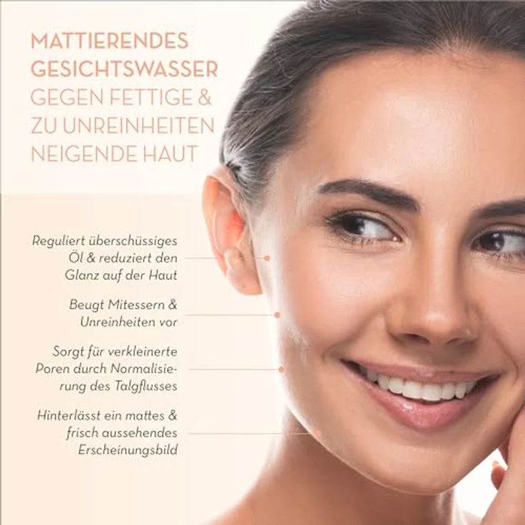JEAN D'ARCEL DÉMAQUILLANTE tonique matifiant – Mattierendes Gesichtswasser gegen Pickel & fettige Haut – Mit Niacinamid & Rosmarin – Mattifying Toner – 200 ml – Bild 3