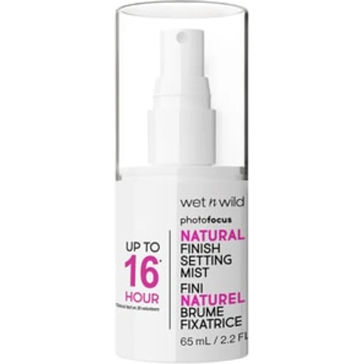 wet n wild Photo Focus Natural Setting Mist, Fixing Spray mit langfristiger Haltbarkeit und natürlichem Finish, 24 Stunden Effekt