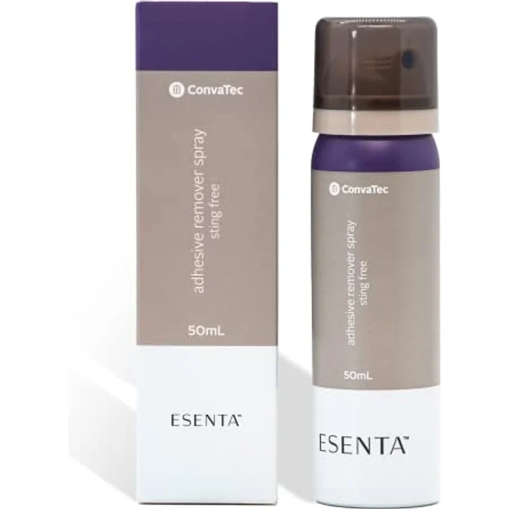 ConvaTec ESENTA Klebstoffentferner Spray 50 ml, hochwertiger medizinischer Verbandstoff zur Entfernung von Pflastern – Bild 1