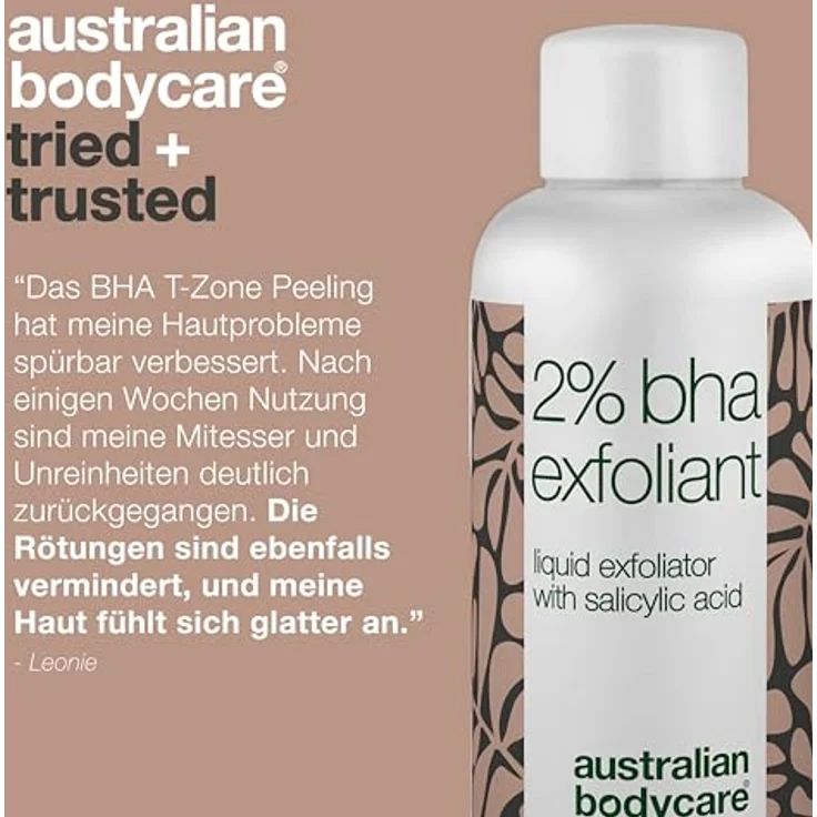 Australian Bodycare Tea Tree Oil Lemon Myrtle, sanftes Peeling-Tonikum für fettige und Mischhaut, 55 ml, entfernt Hautunreinheiten und verfeinert die Poren – Bild 5