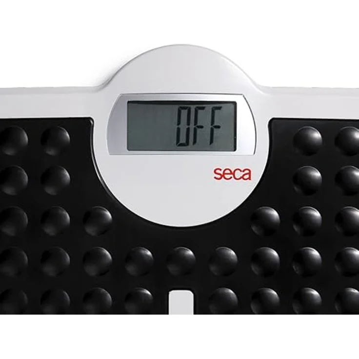 Seca SECA 813 Elektronische Flachwaage, Schwarze Gummimatte – Bild 4