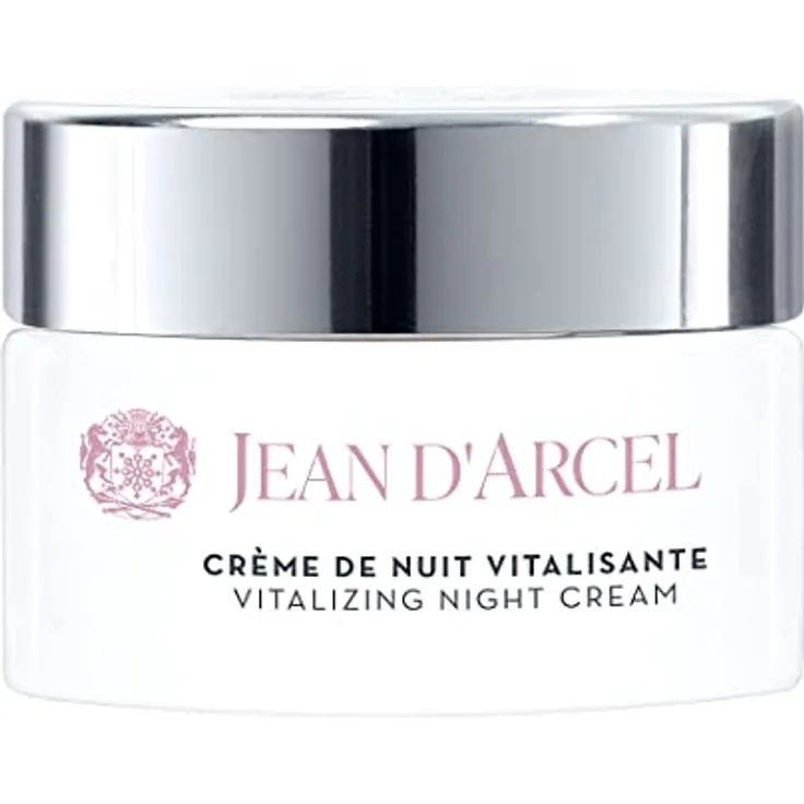 JEAN D'ARCEL CAVIAR Crème de Nuit Vitalisante - Reichhaltige Nachtpflege für trockene Haut - Unterstützt Hautregeneration - 50ml