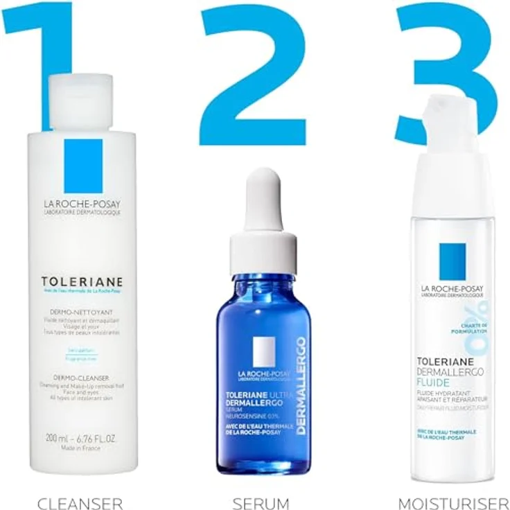 La Roche-Posay Toleriane Dermallergo Gesichtsfluid 40 ml – Bild 5