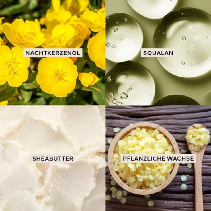 DR. SCHELLER Reichhaltige Nachtkerzenöl Intensivcreme, 50 ml, dermatologisch getestet, zertifizierte Naturkosmetik, vegan, schützende Pflege für beanspruchte Haut – Bild 3