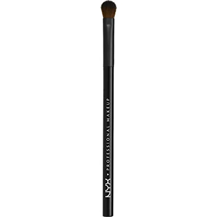NYX Professional Makeup Pro Brush Shading 13 - Lidschattenpinsel, runde Form, dichte Borsten, Make-up Pinsel für Lidschatten