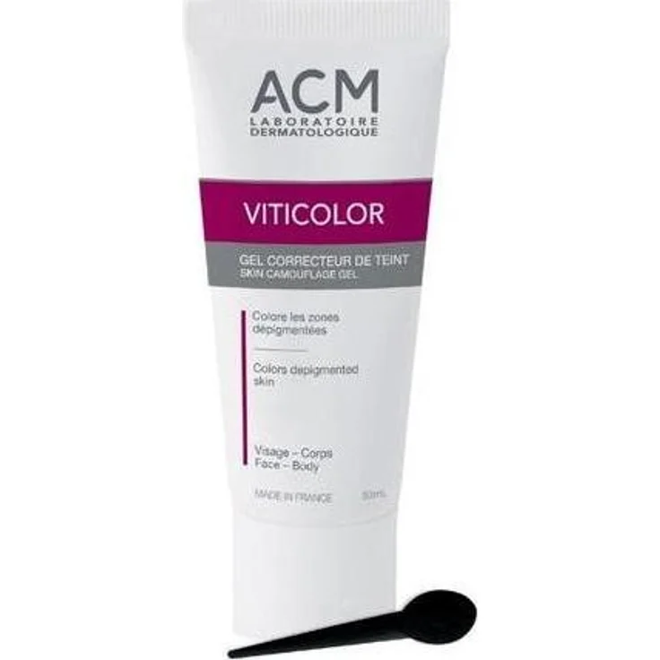 ACM Viticolor, Bodylotion Körpergel zur Reduzierung von Pigmentflecken, 50 ml – Bild 1