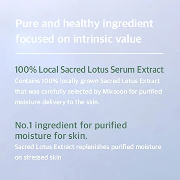 Mixsoon Lotus Flower Essence 100 ml - Damendüfte – Bild 5