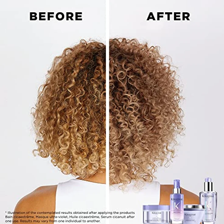 Kérastase Blonde Absolu Bain Lumière Shampoo für coloriertes, blondes Haar, Farbglanz und Farbschutz 250 ml – Bild 3