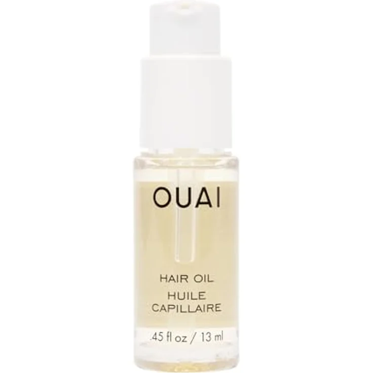 OUAI Haaröl Reisegröße, Hitzeschutz-Öl zur Kräuselkontrolle, verleiht Glanz, glättet Spliss, farbechte Formel, 13 ml – Bild 1