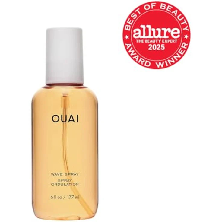 OUAI Wellenspray, Texturspray mit Kokosöl und Reisprotein für Textur, Volumen und Glanz, parabenfrei, 177 ml – Bild 2