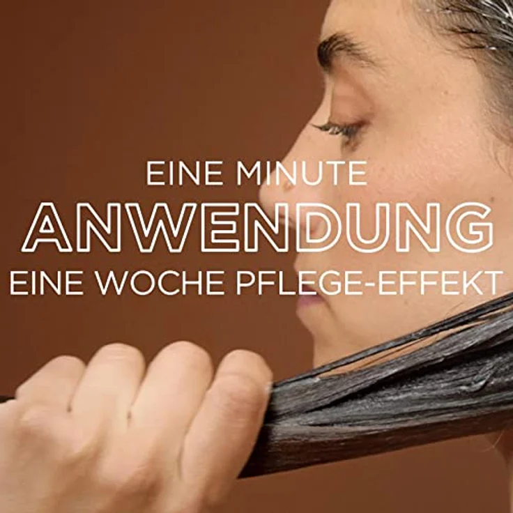 Wahre Schätze Glanzverleihende 1-Minute Haarkur für trockenes und glanzloses Haar, Mit Arganöl und Cameliaöl für Glanz und Geschmeidigkeit, Vegane Formel, 1 x 340 ml – Bild 4