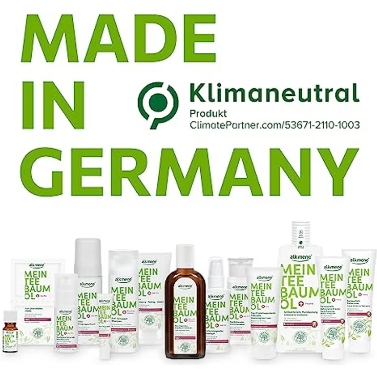 alkmene Tagescreme Teebaumöl, Gesichtscreme mit 91% Pickel-Reduktion, vegan, 50 ml – Bild 7