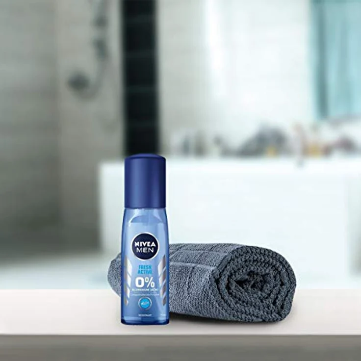Nivea Deo Zerstäuber for Men Blau Fresh Schutz ohne Aluminium 75 ml – Bild 2