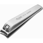 nippes Solingen Nagelknipser aus Edelstahl rostfrei | 8 cm | Kürzen von festen und harten Fingernägel und Fußnägel | Professionelle Nagelpflege und Nagelhygiene