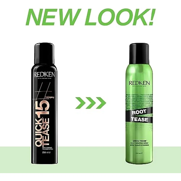 Redken | Innovatives Finishing Spray für alle Haartypen, Ideal für toupierte Looks, Mattes Finish, Vegane Formel, Root Tease Spray, 1 x 250 ml – Bild 5