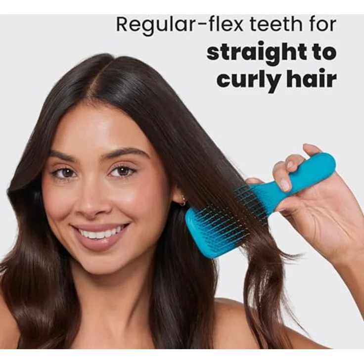 Tangle Teezer The Ultimate Detangler Haarbürste, speziell entworfene Borsten für schmerzfreies Entwirren, Transformative Teal – Bild 5