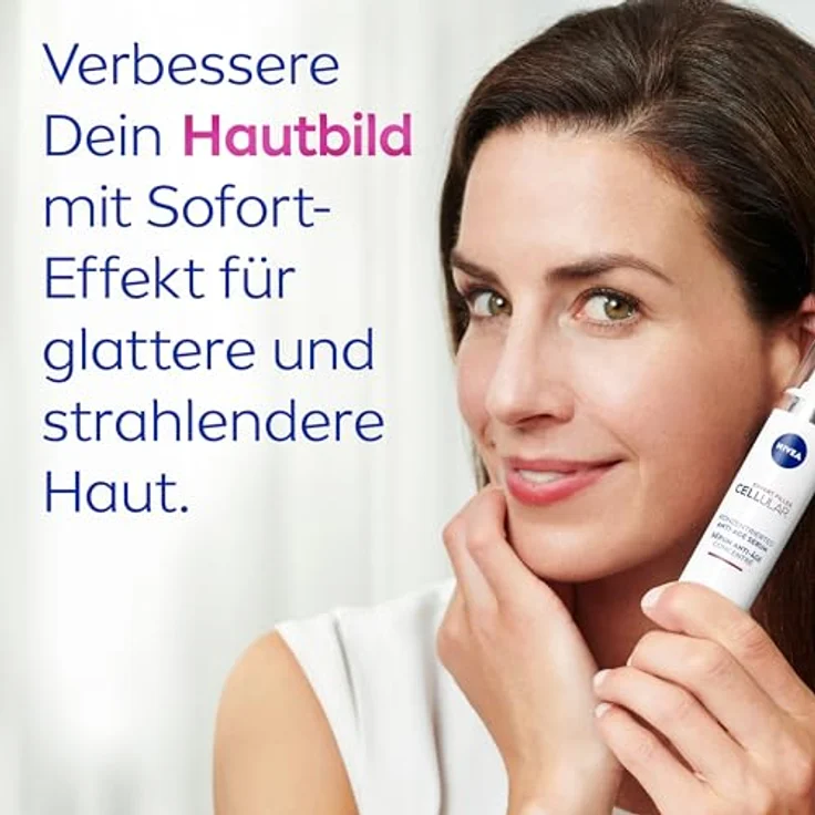 NIVEA Cellular Expert Filler Konzentriertes Anti-Age Serum, Anti Falten Serum mit Hyaluron- und Folsäure, straffende Hyaluronsäure Formel, 40 ml – Bild 3