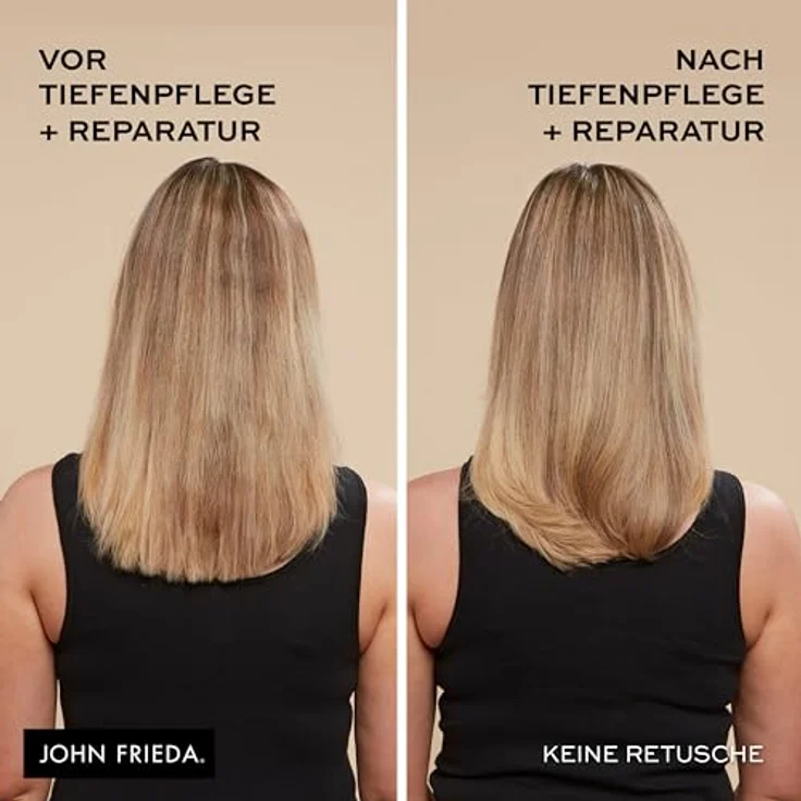John Frieda Tiefenpflege + Reparatur Shampoo - Inhalt 250 ml - Tiefenwirksame Reinigung & Reparatur - Für geschädigtes, extrem geschädigtes Haar – Bild 3