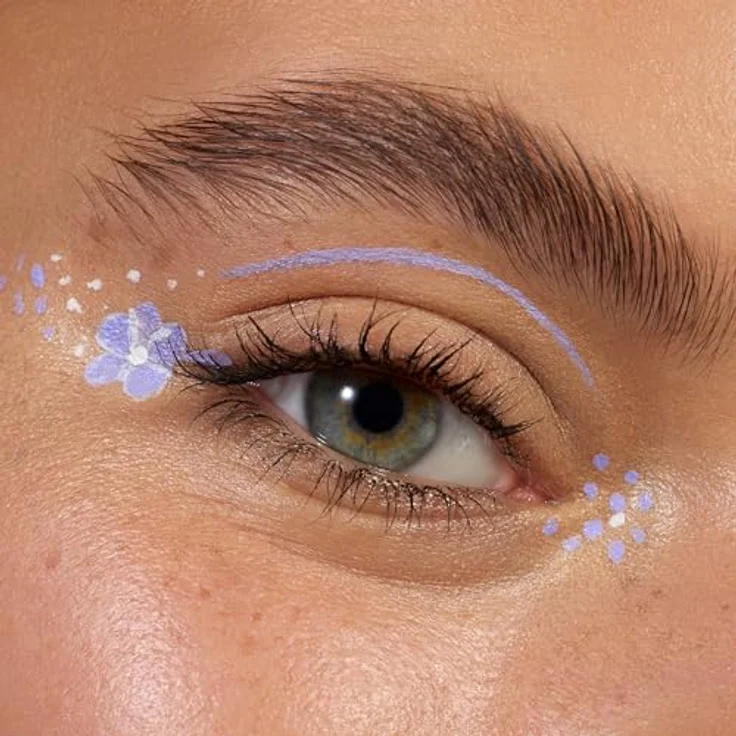 essence cosmetics COLOUR it! liquid eyeliner, Nr. 03, Violett, langanhaltend, hochpigmentiert, schnelltrocknend, vegan, ohne Mikroplastikpartikel, Nanopartikel frei, ohne Parfüm, 1er Pack (3ml) – Bild 5