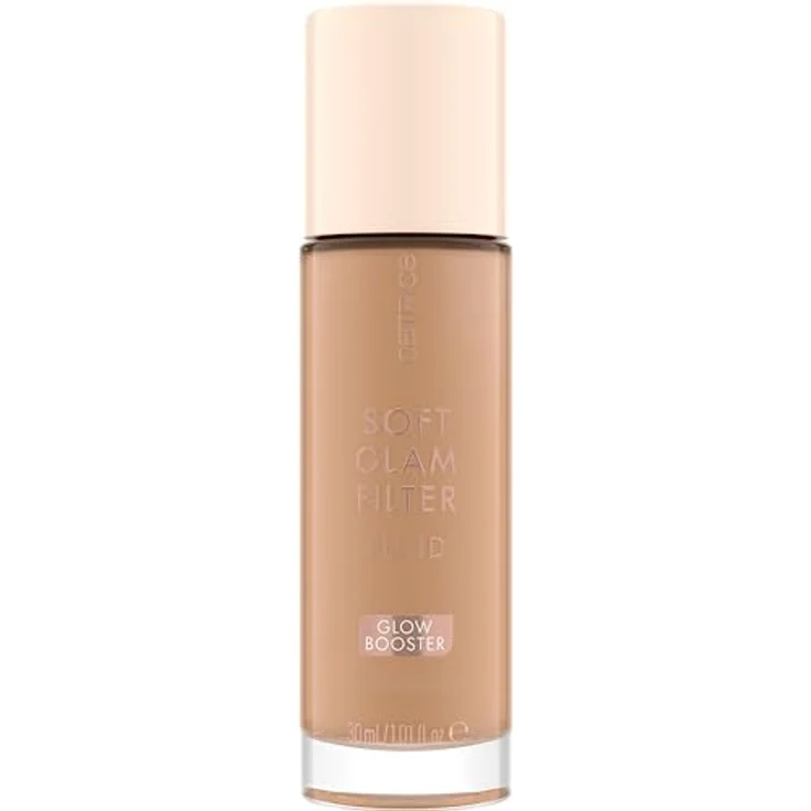 CATRICE Soft Glam Filter Fluid, Basis Nr. 030, Nude, pflegend, vegan, ölfrei, 3er Pack (3x30ml) – Bild 2